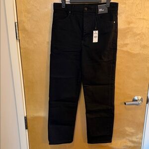 NWT Express Women’s Black Straight Jeans Size 8